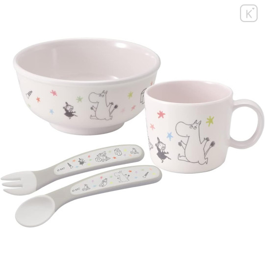 Japan Moomin Baby Spoon and Fork Set - Little My : Star - 4