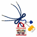 Japan Sanrio Original Miniature Keychain Bag Charm - Patty & Jimmy : Tote Bag Carabiner Retro Nostalgia - 2