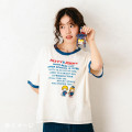 Japan Sanrio Original Miniature Keychain Bag Charm - Patty & Jimmy : Tote Bag Carabiner Retro Nostalgia - 5