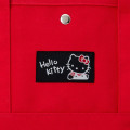 Japan Sanrio Original Mini Tote Bag - Hello Kitty : Retro Nostalgia Red - 5