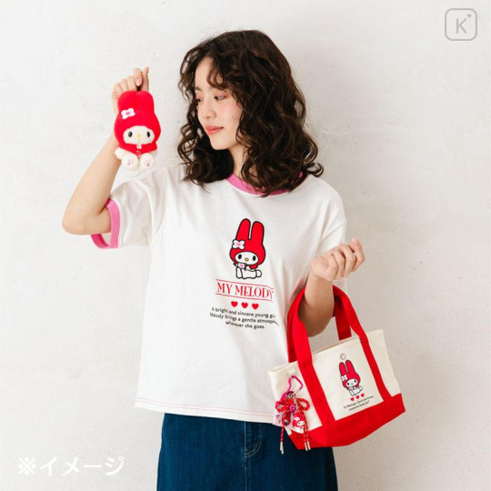 Japan Sanrio Original Mini Tote Bag - My Melody : Retro Nostalgia - 6