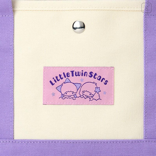 Japan Sanrio Original Mini Tote Bag - Little Twin Stars : Retro Nostalgia - 5