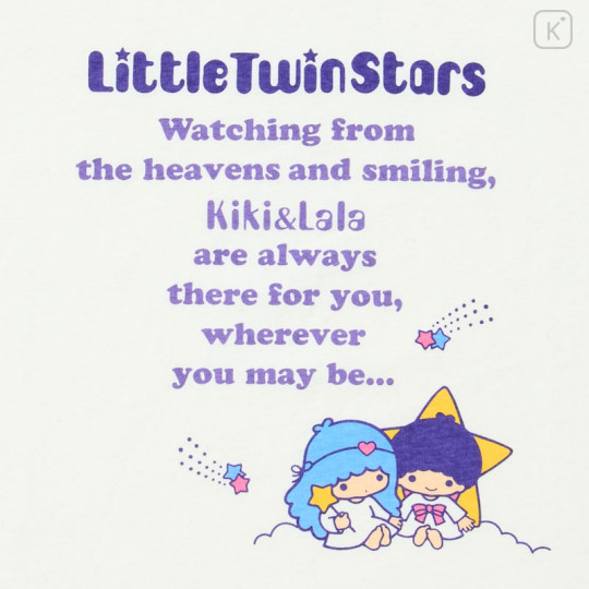 Japan Sanrio Original T-shirt - Little Twin Stars : Retro Nostalgia - 2