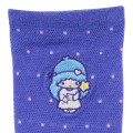 Japan Sanrio Original Crew Socks - Little Twin Stars : Embroidery Retro Nostalgia - 2