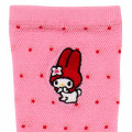 Japan Sanrio Original Crew Socks - My Melody : Embroidery Retro Nostalgia - 2