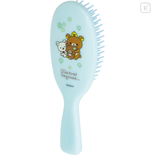 Japan San-X Hairbrush - Rilakkuma : Chairoikoguma's Kumakyun Days - 1