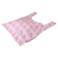 Japan Sanrio Eco Shopping Bag With Pocket - My Melody : 3D Pink All Over Pattern - 2