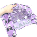 Japan Sanrio Eco Shopping Bag With Pocket - Kuromi : 3D All Over Pattern - 3