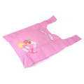 Japan Sanrio Eco Shopping Bag With Pocket - My Melody : 3D Strawberry Candy Pink - 2