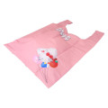 Japan Sanrio Eco Shopping Bag With Pocket - Hello Kitty : 3D Strawberry Candy - 2
