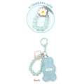 Japan Miffy Embroidered Patch Mascot Bag Charm Keychain - Crying Flower Bead Bijou - 2