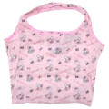 Japan Sanrio Eco Shopping Bag With Pouch - My Melody : Pink All Over Pattern - 1