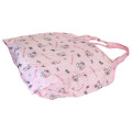 Japan Sanrio Eco Shopping Bag With Pouch - My Melody : Pink All Over Pattern - 2
