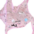 Japan Sanrio Eco Shopping Bag With Pouch - My Melody : Pink All Over Pattern - 3