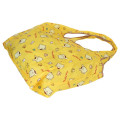Japan Sanrio Eco Shopping Bag With Pouch - Pompompurin : Yellow All Over Pattern - 2
