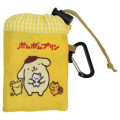 Japan Sanrio Eco Shopping Bag With Pouch - Pompompurin : Yellow All Over Pattern - 4