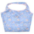 Japan Sanrio Eco Shopping Bag With Pouch - Little Twin Stars : Blue All Over Pattern - 1
