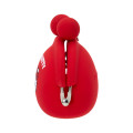 Japan Sanrio Pochi Baby Mini Pouch Clasp Keychain - Hello Kitty : Red Classic - 4