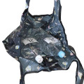 Japan Minions Eco Shopping Bag With Pouch - Minions : Bob Black All Over Pattern - 3