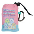 Japan San-X Eco Shopping Bag With Pouch - Sumikko Gurashi : White All Over Pattern - 4