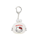 Japan Sanrio Pochi Baby Mini Pouch Clasp Keychain - Hello Kitty : White Classic - 1