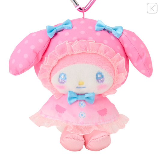 Japan Sanrio Original Mascot Holder - My Melody : Sweet Rain Collection Raincoat - 2