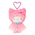 Japan Sanrio Original Mascot Holder - Hello Kitty : Sweet Rain Collection Raincoat - 1