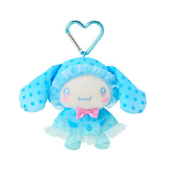 Japan Sanrio Original Mascot Holder - Cinnamoroll : Sweet Rain Collection Raincoat