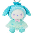 Japan Sanrio Original Mascot Holder - Pochacco : Sweet Rain Collection Raincoat - 2