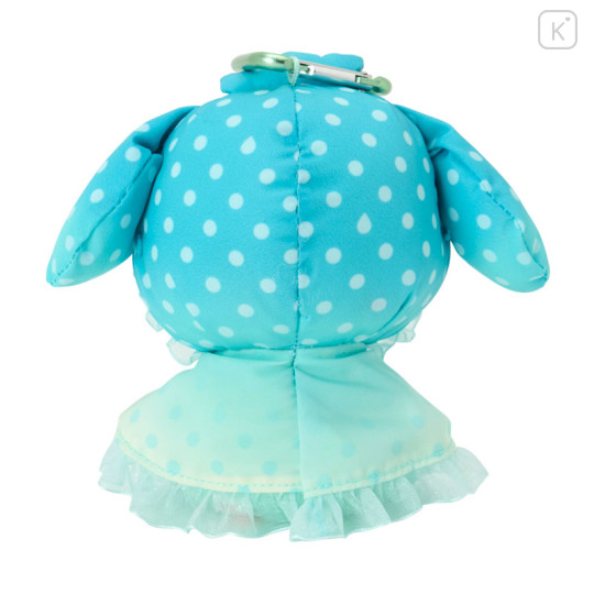 Japan Sanrio Original Mascot Holder - Pochacco : Sweet Rain Collection Raincoat - 3