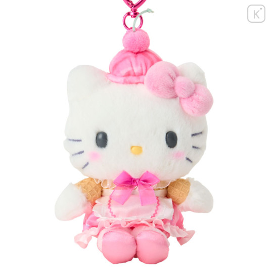 Japan Sanrio Original Mascot Holder - Hello Kitty : Dreamy Ice Cream - 2