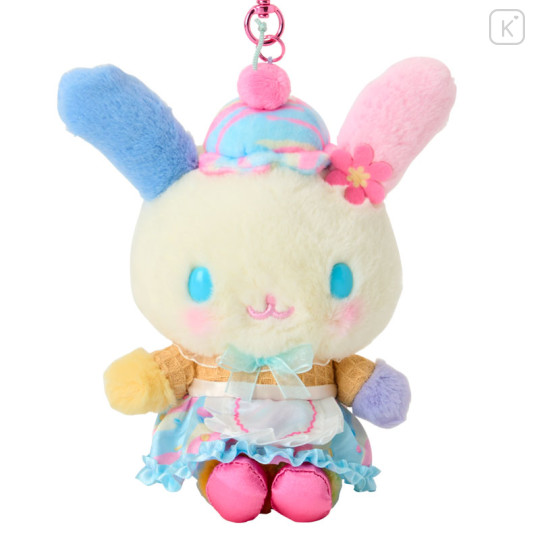 Japan Sanrio Original Mascot Holder - Usahana : Dreamy Ice Cream - 2