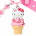 Japan Sanrio Original Mascot Bag Charm Keychain - Hello Kitty : Dreamy Ice Cream - 2