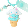 Japan Sanrio Original Mascot Bag Charm Keychain - Cinnamoroll : Dreamy Ice Cream - 2