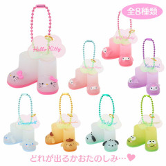 Japan Sanrio Original Secret Mascot Charm Keychain - Sweet Rain Collection Rain Boot Blind Box