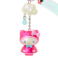 Japan Sanrio Original Mascot Bag Charm Keychain - Hello Kitty : Sweet Rain Collection Aurora - 2