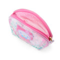 Japan Sanrio Original Glitter Clear Cosmetic Pouch - Hello Kitty : Sweet Rain Collection - 3