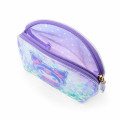 Japan Sanrio Original Glitter Clear Cosmetic Pouch - Kuromi : Sweet Rain Collection - 3