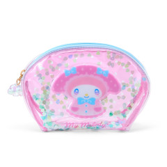 Japan Sanrio Original Glitter Clear Cosmetic Pouch - My Melody : Sweet Rain Collection