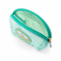 Japan Sanrio Original Glitter Clear Cosmetic Pouch - Keroppi : Sweet Rain Collection - 3
