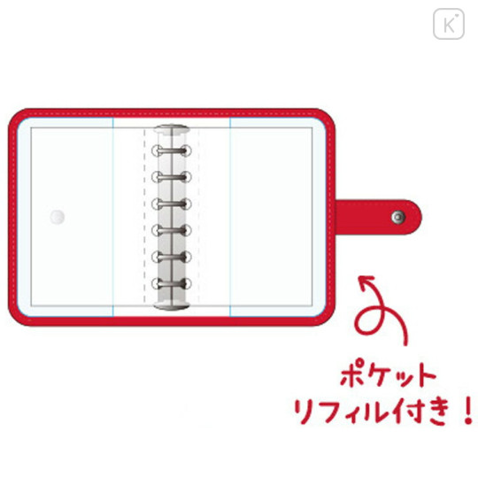 Japan Sanrio 6 Hole Sticker Binder - Chococat - 3