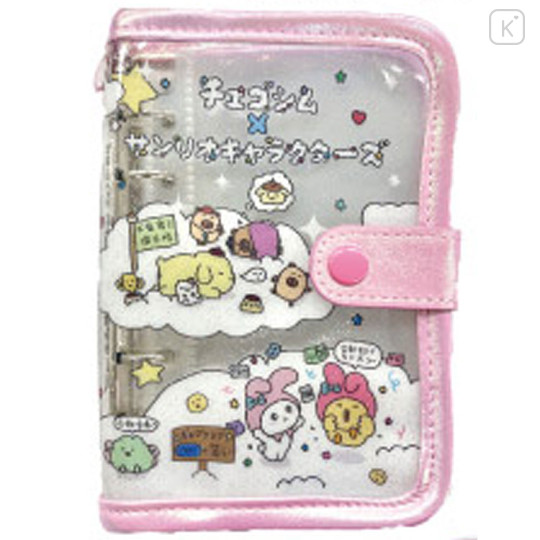 Japan Choigosim × Sanrio 6 Hole Sticker Binder - Pink - 1