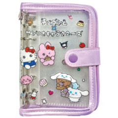 Japan Choigosim × Sanrio 6 Hole Sticker Binder - Purple