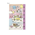 Japan Choigosim × Sanrio 6 Hole Sticker Notebook - Cloud - 2