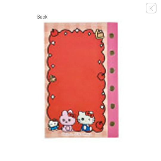 Japan Choigosim × Sanrio 6 Hole Sticker Notebook - Lucky - 2