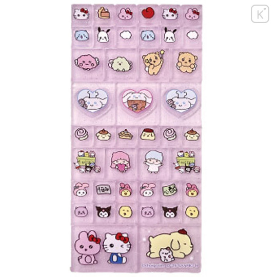 Japan Choigosim × Sanrio Tile Sticker - Purple - 1