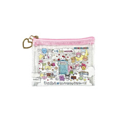 Japan Choigosim × Sanrio Mini Clear Pouch - Pink