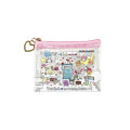 Japan Choigosim × Sanrio Mini Clear Pouch - Pink - 1