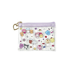 Japan Choigosim × Sanrio Mini Clear Pouch - Purple