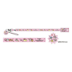 Japan Choigosim × Sanrio Mascot Neck Strap - Pink